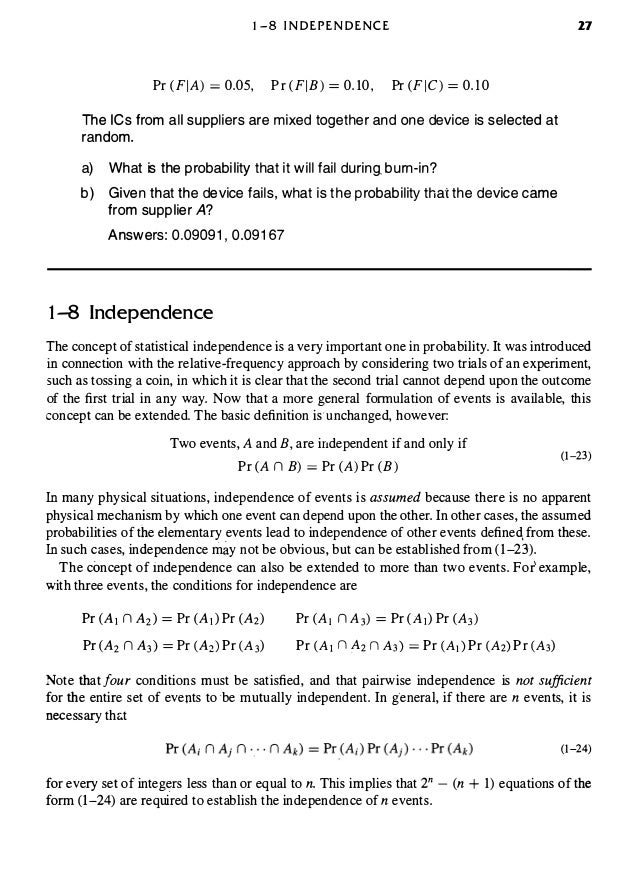 Probabilistic Methods Of Signal And System Analysis Solutions Pdf